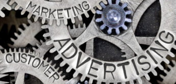 Mehanizam kotačića kao simbol prodaje i internet marketinga